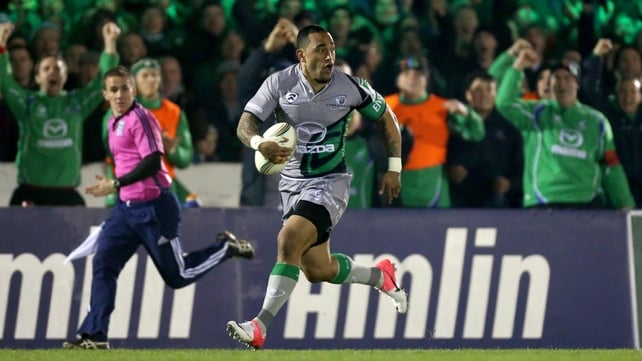 Fetu'u Vainikolo is back for Connacht