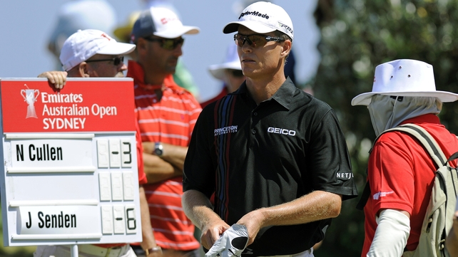 Senden saved his best for the back nine to assume the lead