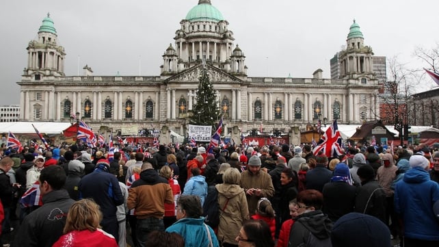 The number of days the union flag can be flown over Belfast City Hall has been set at 17 The number of days the union flag can be flown over Belfast City Hall has been set at 17