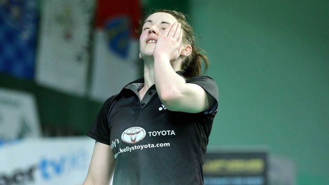 But Chloe Magee was out of luck in the women's final