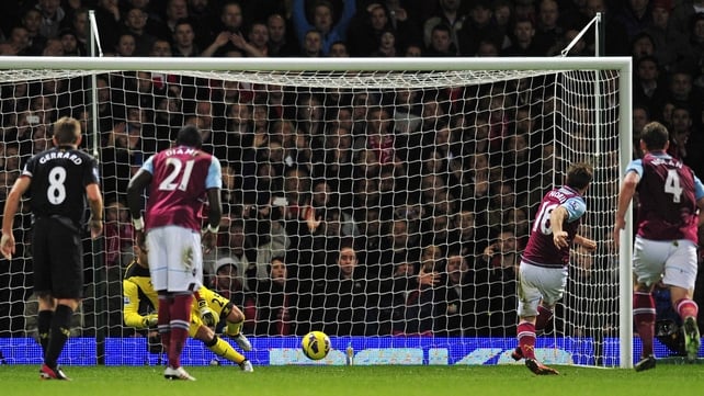 Noble's penalty brought West Ham level