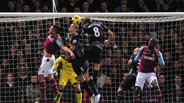 Gerrard chipped in with an own goal that West Ham the lead before the Merseysiders strong finish gave them the points