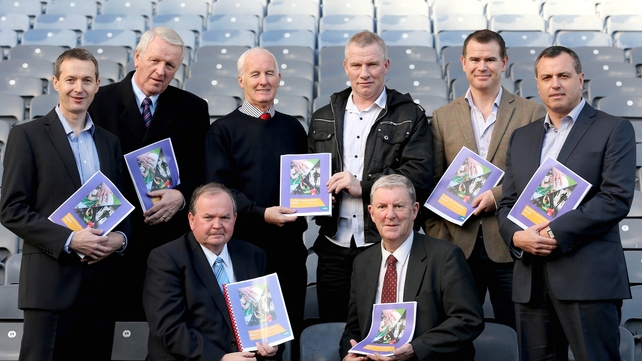 Members of the Committee pictured at Croke Park