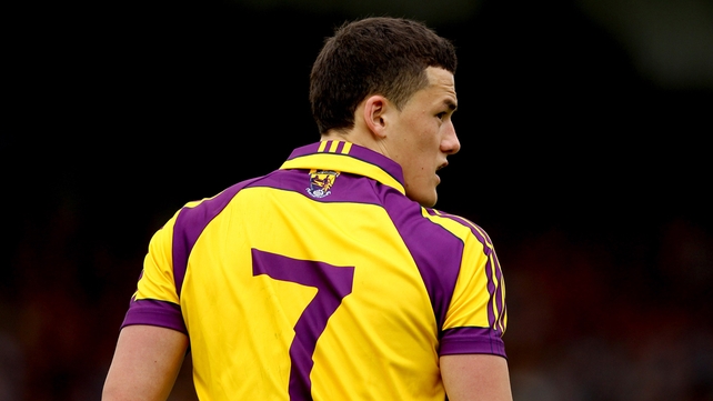 Faythe Harriers hurler Lee Chin is attempting to establish himself in the Wexford hurling side after
making the the decision to represent the county in both codes this season