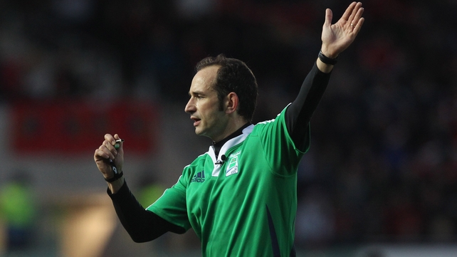 Romain Poite is in charge for Ireland's Six Nations opener with Wales