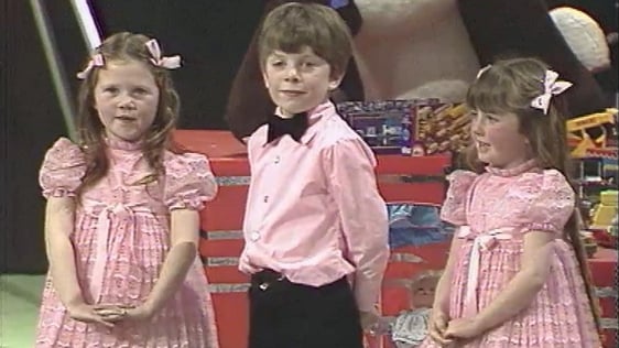 Children on The Late Late Toy Show 1981.