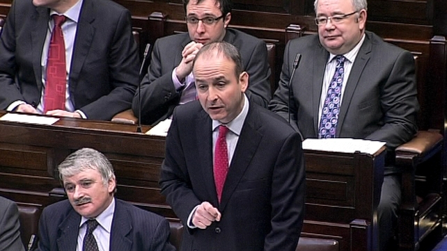 New poll shows Micheál Martin's Fianna Fáil party losing support New poll shows Micheál Martin's Fianna Fáil party losing support