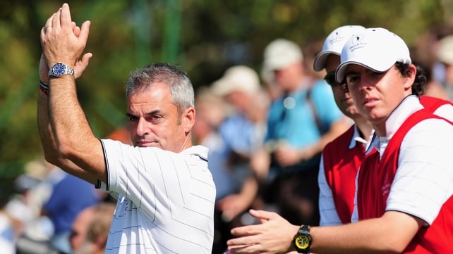 Paul McGinley has been a vice captain for the last two Ryder Cups and sank the winning putt for Europe at the Belfry in 2002