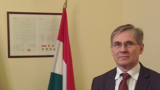 Dr Tamás Magyarics says relations between the EU and Hungary are tense Dr Tamás Magyarics says relations between the EU and Hungary are tense
