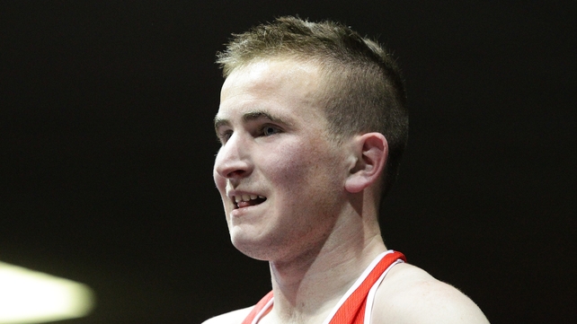 Hugh Myres has secured a semi-final spot at the European Under-23 Championships