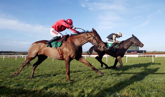 You Must Know Me (nearside) ran Boston Bob to half a length on his chasing debut but needs to bounce back from a disappointing effort last time