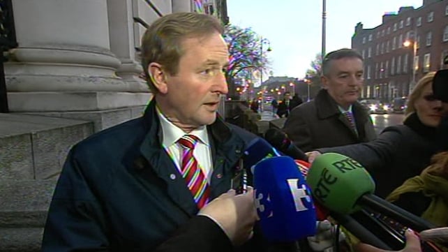 Enda Kenny has stressed there will be no free vote for Government TDs and Senators Enda Kenny has stressed there will be no free vote for Government TDs and Senators
