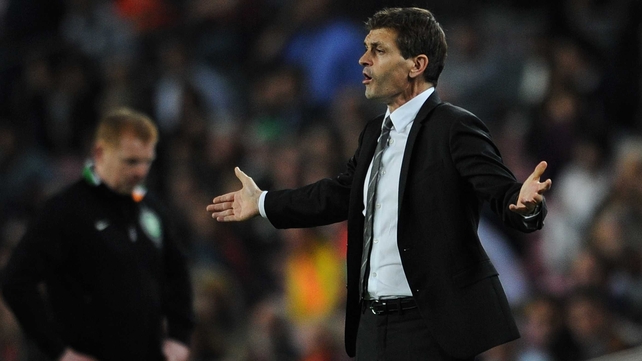 Vilanova had a tumour removed from his throat just over a year ago