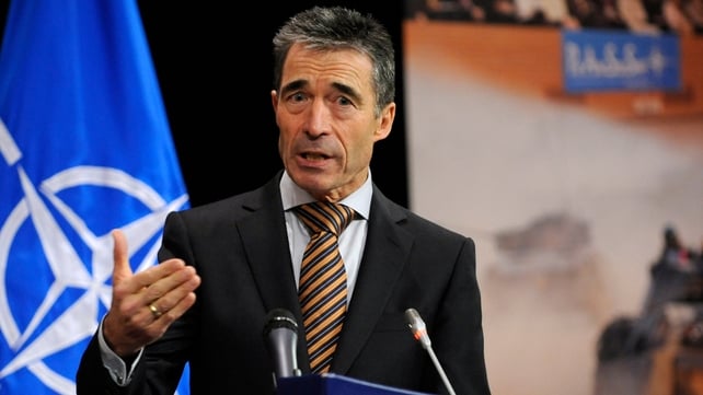 Anders Fogh Rasmussen said the missile launches were the act of a 'desperate regime' Anders Fogh Rasmussen said the missile launches were the act of a 'desperate regime'