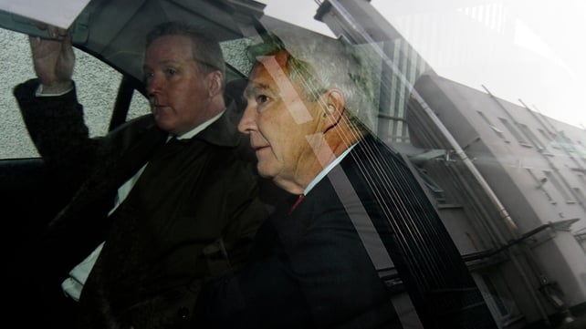 Seán FitzPatrick (R) photographed on his way into court Seán FitzPatrick (R) photographed on his way into court