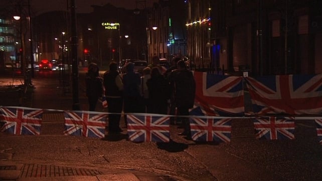 Loyalists have been protesting since councillors voted to restrict the flying of the union flag over Belfast City Hall Loyalists have been protesting since councillors voted to restrict the flying of the union flag over Belfast City Hall