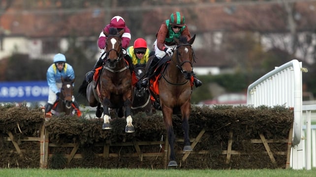 The Midnight Game (left) will take beating in the Horse And Jockey Hotel Hurdle at Thurles on Sunday