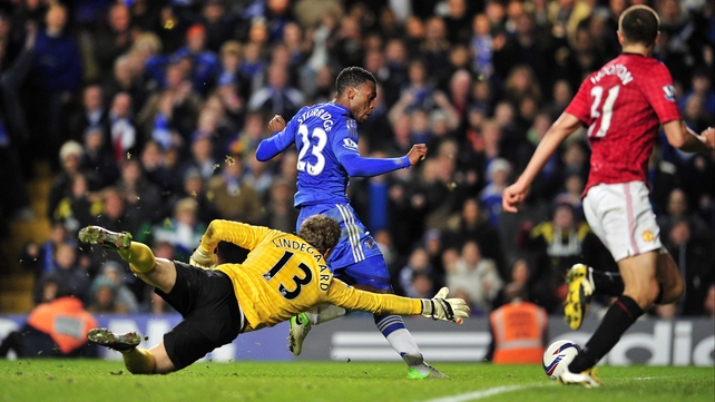 Daniel Sturridge, seen here scoring against Manchester United, is on the verge of signing for Liverpool