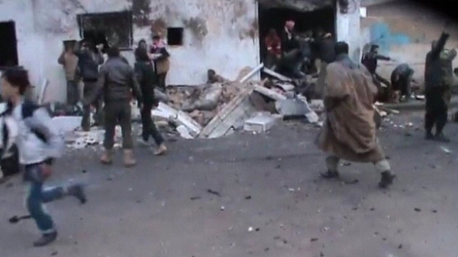 It is estimated that around 60 people were killed in the attack It is estimated that around 60 people were killed in the attack