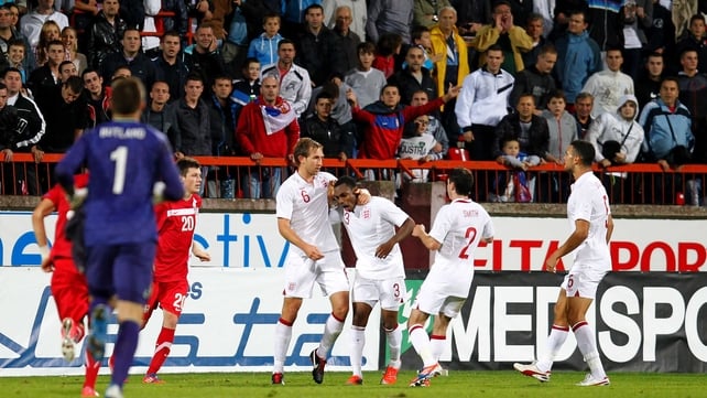 Serbian supporters racially abused Danny Rose at the Mladost Stadium
