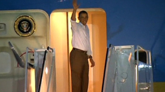 US President Barack Obama returned to Washington after cutting short his Christmas holiday in Hawaii. US President Barack Obama returned to Washington after cutting short his Christmas holiday in Hawaii.