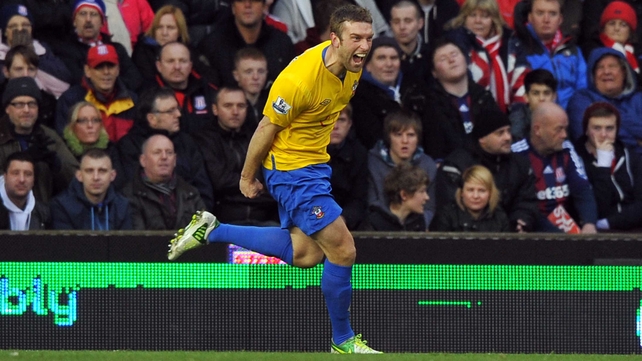 Rickie Lambert scored first for the Saints