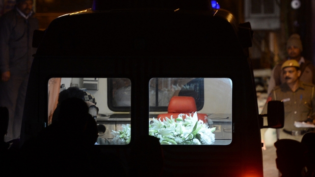 The young woman's body was cremated in a private ceremony The young woman's body was cremated in a private ceremony