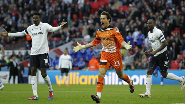 Carlo Cudicini's final major game for Spurs came in last season's 5-1 FA Cup semi-final drubbing by Chelsea