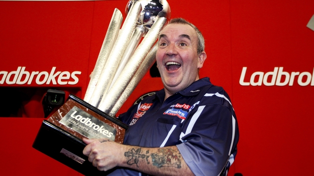 Taylor showed all his years of experience to make it a 'sweet 16' of world titles