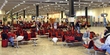 People leaving after the Christmas Holidays.