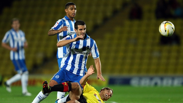 Gary Dicker could start for Brighton against Newcastle in the early kick-off in the third round of the FA Cup