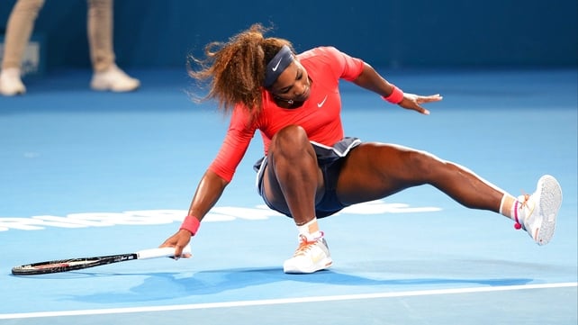 Serena Williams needed less than an hour to beat Anastasia Pavyluchenkova