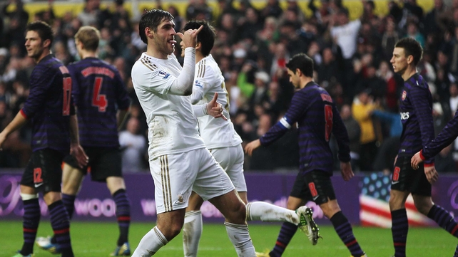 Danny Graham failed to establish himself as the first-choice striker at Swansea this season