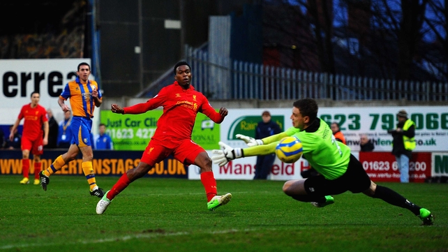 Daniel Sturridge's first goal for Liverpool