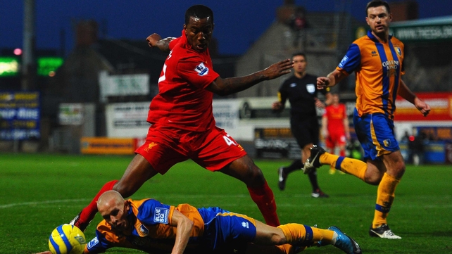 Andre Wisdom made his debut against Young Boys