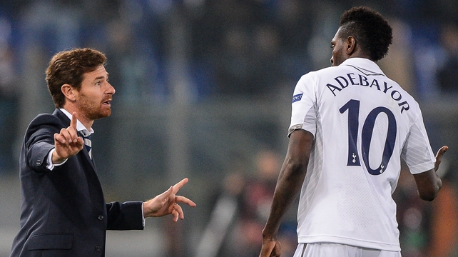 Emmanuel Adebayor was the target of abuse from some Inter Milan fans