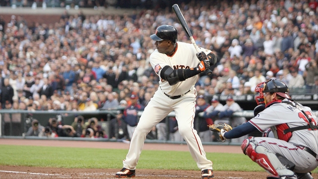 Barry Bonds in action back in 2007 for the San Francisco Giants