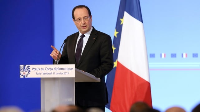 President Francois Hollande said France aims to step up anti-terrorist security measures on its own territory
