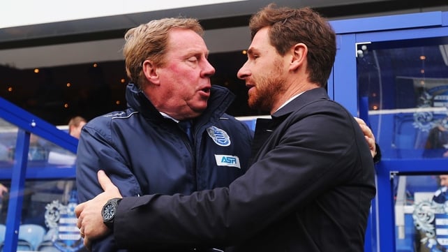 Harry Redknapp and Andre Villas-Boas shared an embrace and the points at Loftus Road