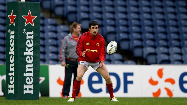Munster host Racing Metro on Sunday