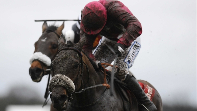 Ladbroke Hurdle winner Cause Of Causes followed up with a narrow victory over Midnight Game at Navan this afternoon