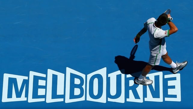 Novak Djokovic enjoyed a straight sets victory in the opening round at the Australian Open