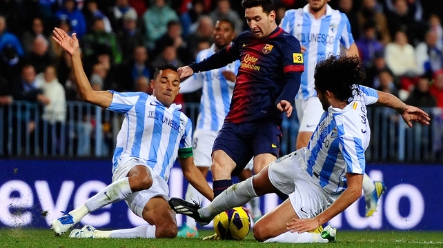 Lionel Messi only scored one goal this weekend