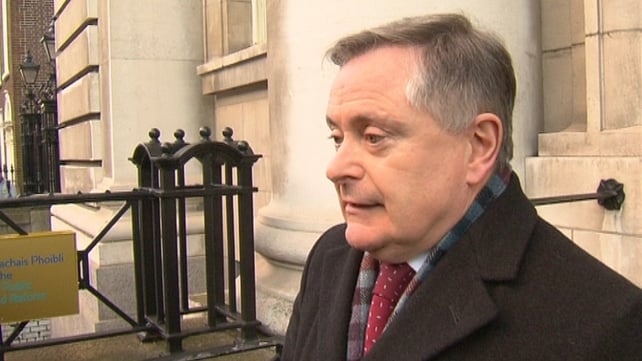Minister Brendan Howlin said that pay savings must be made Minister Brendan Howlin said that pay savings must be made