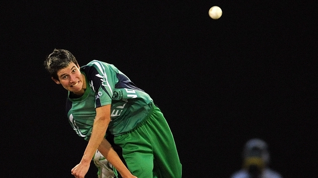 George Dockrell's bowling helped Ireland to victory over the Netherlands