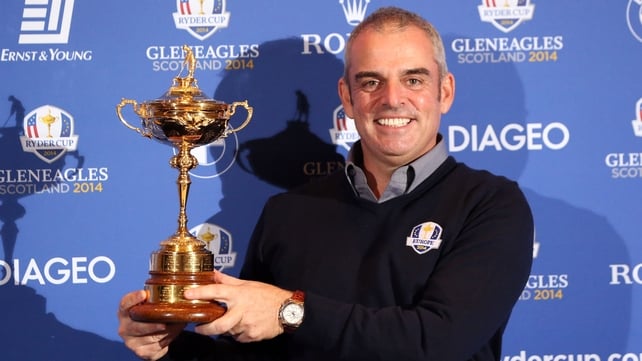 Paul McGinley spoke of his pride at being named Europe's Ryder Cup captain