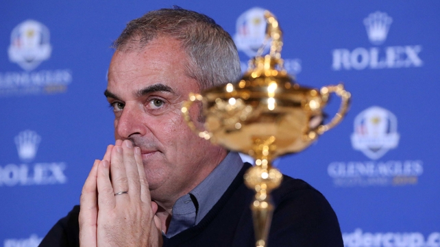 Paul McGinley waited in his hotel room for 58 minutes while the Ryder Cup committee decided whether he would be captain Europe in 2014