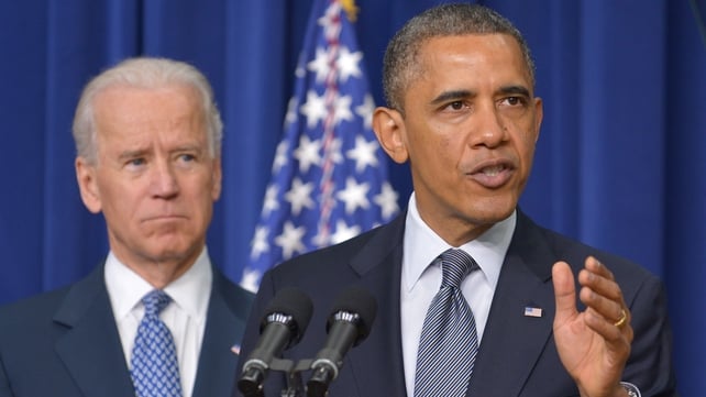 Barack Obama and Joe Biden have been sworn in for a second term in office Barack Obama and Joe Biden have been sworn in for a second term in office