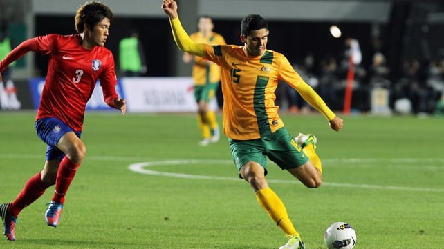 Rogic in action for Australia in a recent friendly international