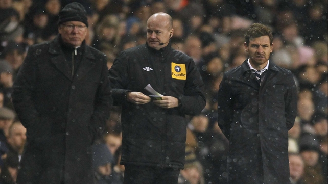 Alex Ferguson wasn't too pleased with the officials